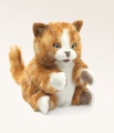 Orange Tabby Kitten Puppet - Folkmanis (2845)