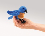 Mini Bluebird Finger Puppet - Folkmanis (2755)