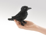 Mini Raven Finger Puppet - Folkmanis (2698)