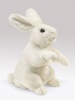 Rabbit, Standing White Puppet - Folkmanis (2868)