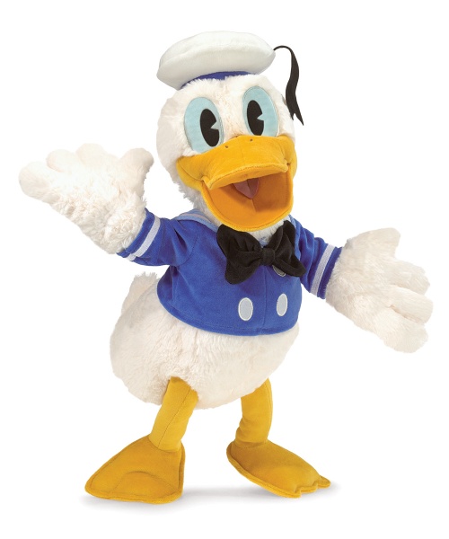 Disney Donald Duck Puppet with Movable Mouth & Arms Folkmanis MPN 5007 