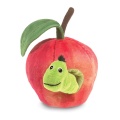 Worm In Apple Puppet - Folkmanis (3123)