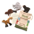 Woodland Animal Finger Puppet Set - Folkmanis (2769)